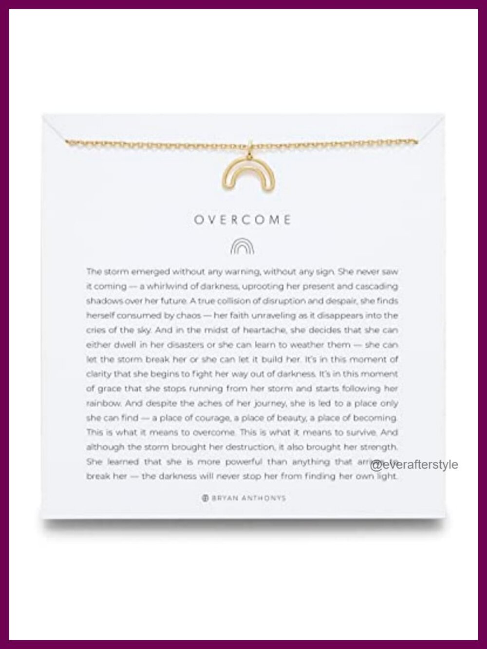 14k Gold Plated Over Brass Pendant Necklace, Meaningful Symbol, Gift for Her,